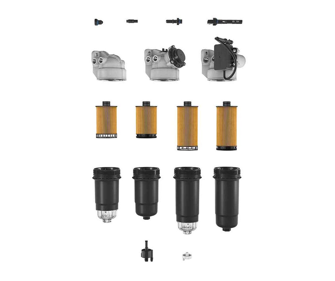 The new fuel prefilters are characterized by their modular system.