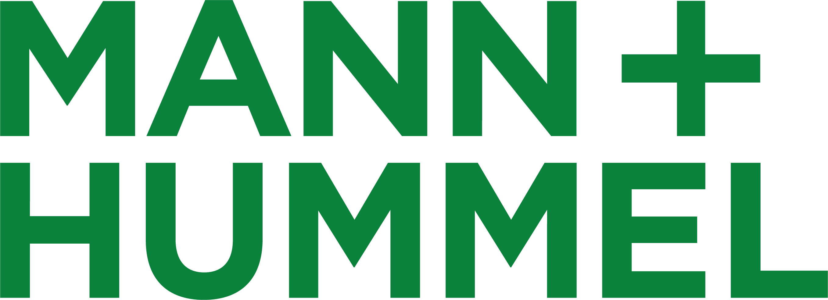 MANN+HUMMEL logo on white background
