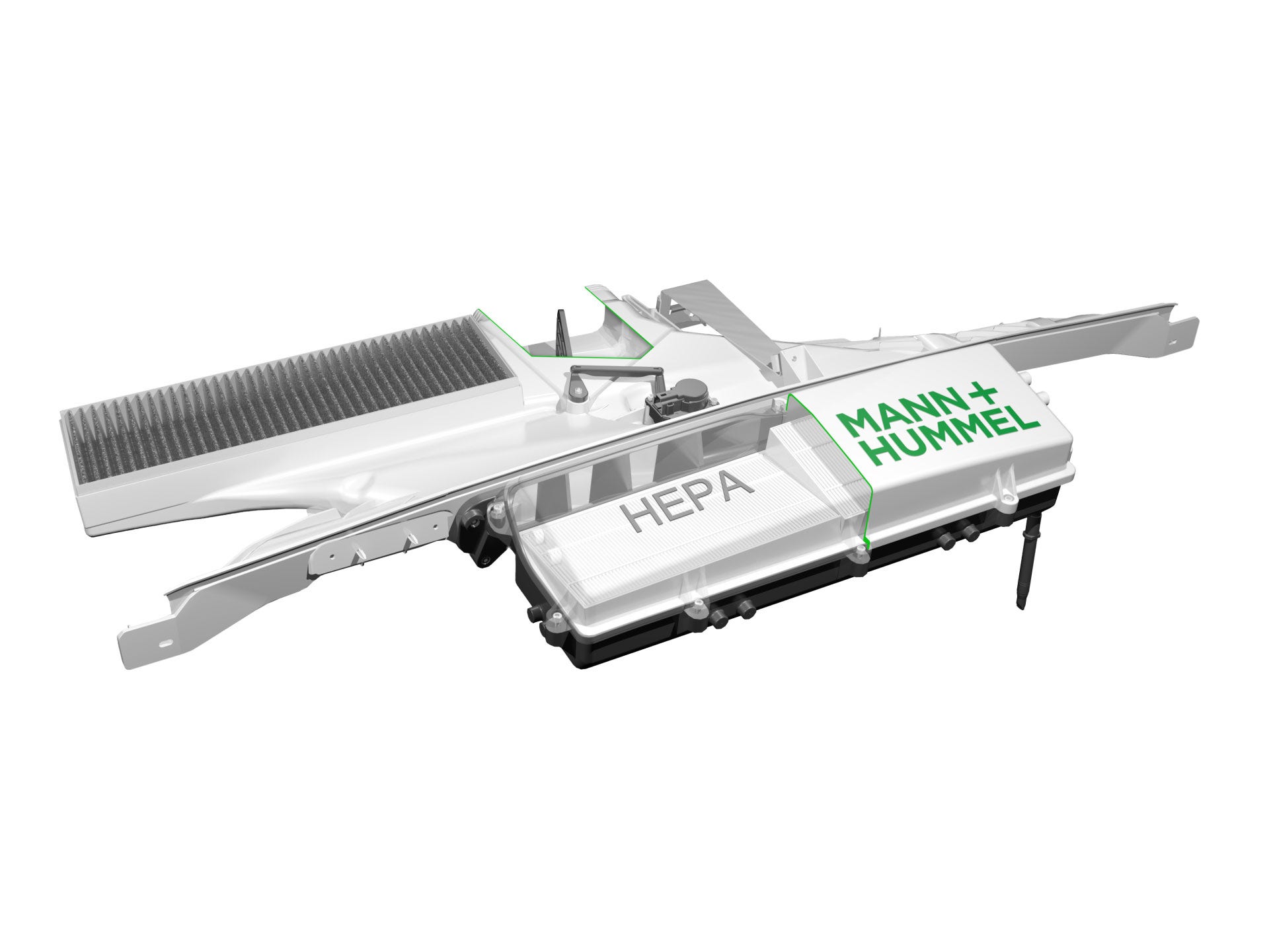 Smartes Innenraumfiltersystem von MANN+HUMMEL