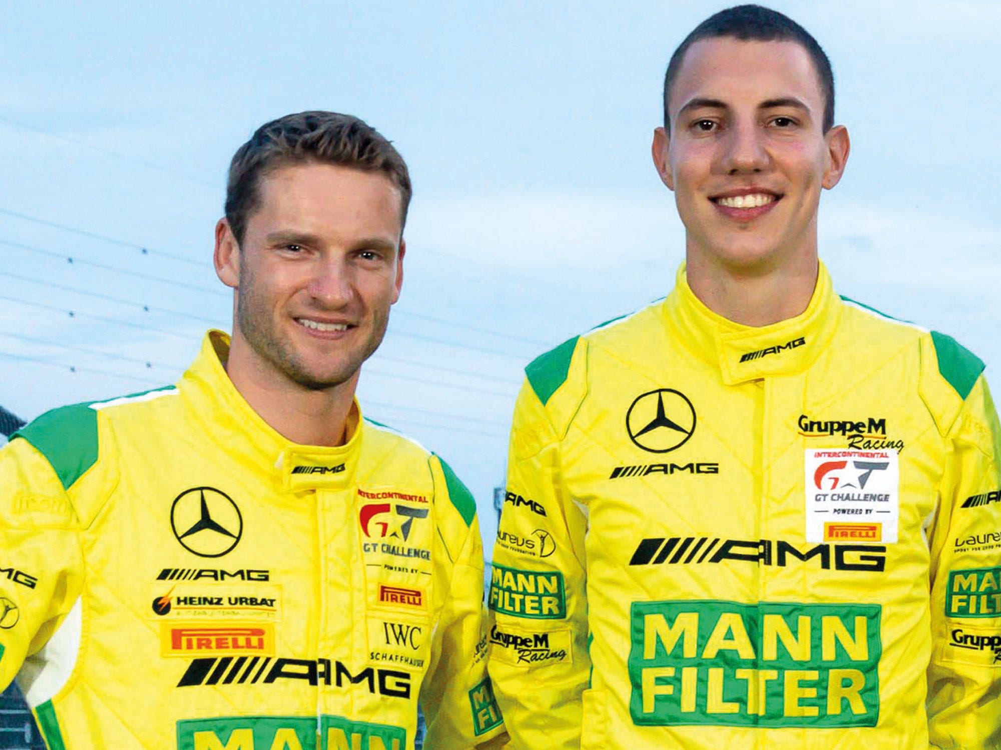 Mamba drivers Engel/Marciello (from left)