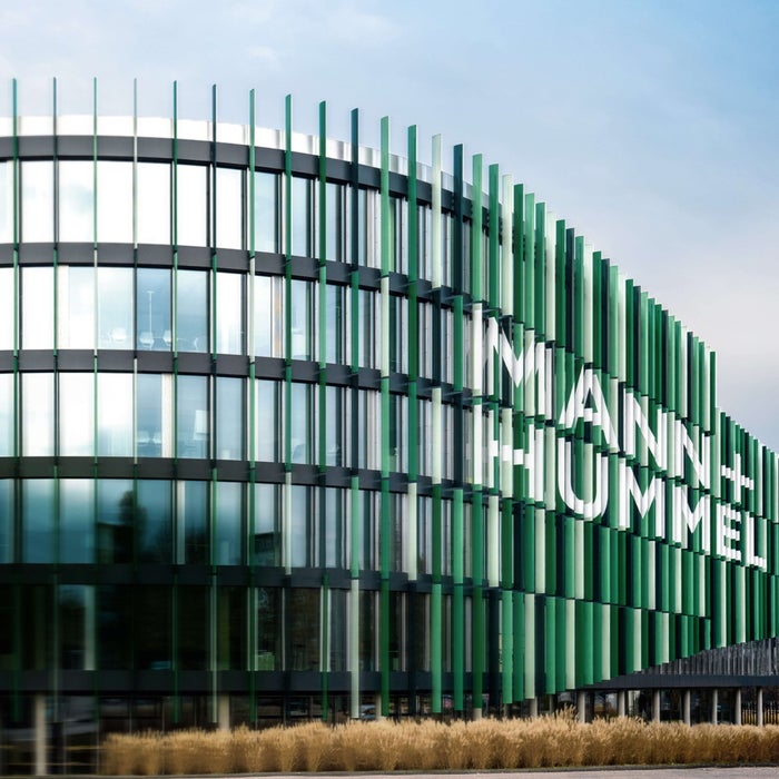 MANN+HUMMEL Gebäude: Hightech-Filter für Wasser, Luft und E-Mobilität