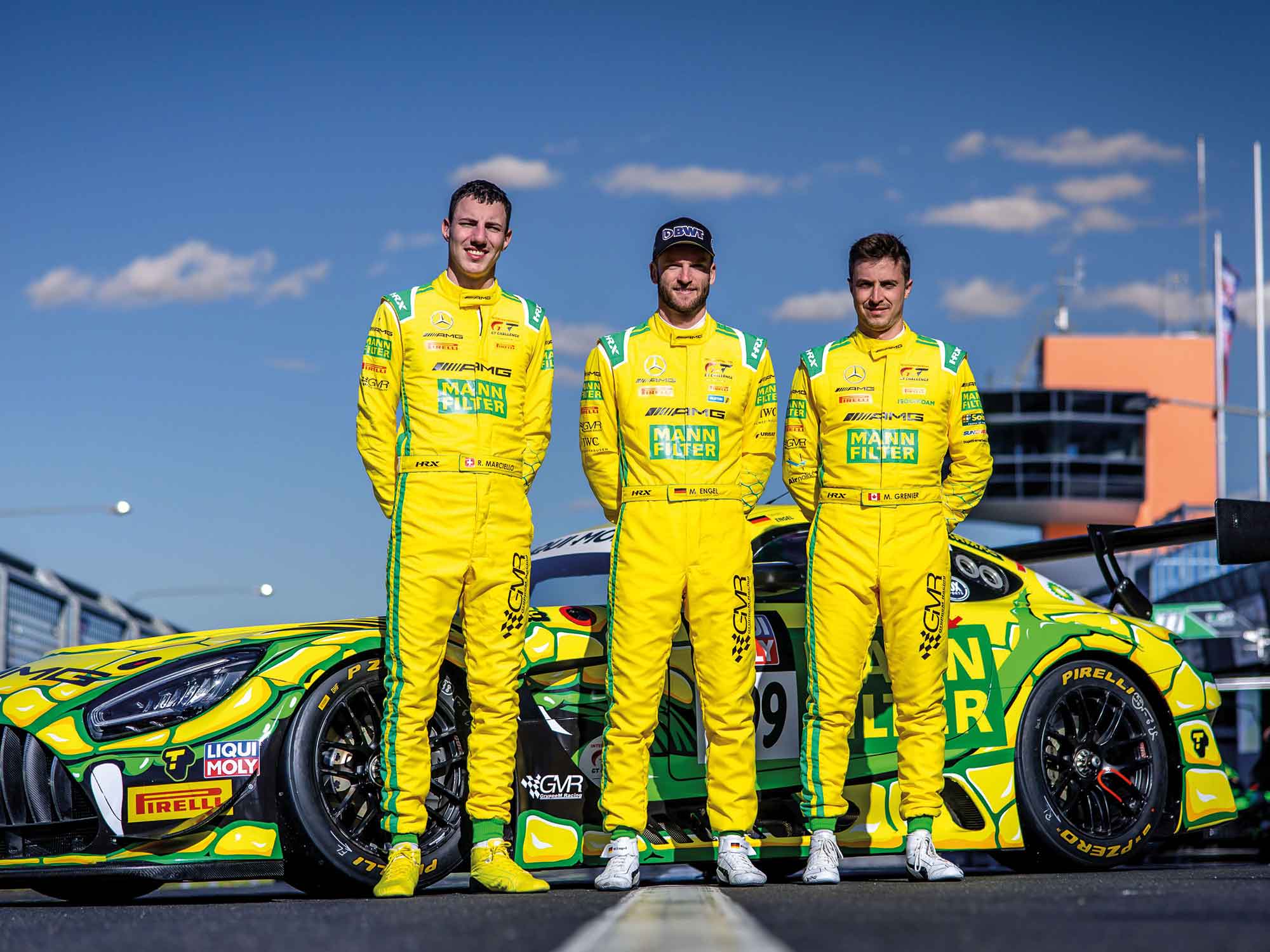 Mamba drivers Engel/Marciello/Grenier () P3 for MANN-FILTER at the Bathurst 12 Hour