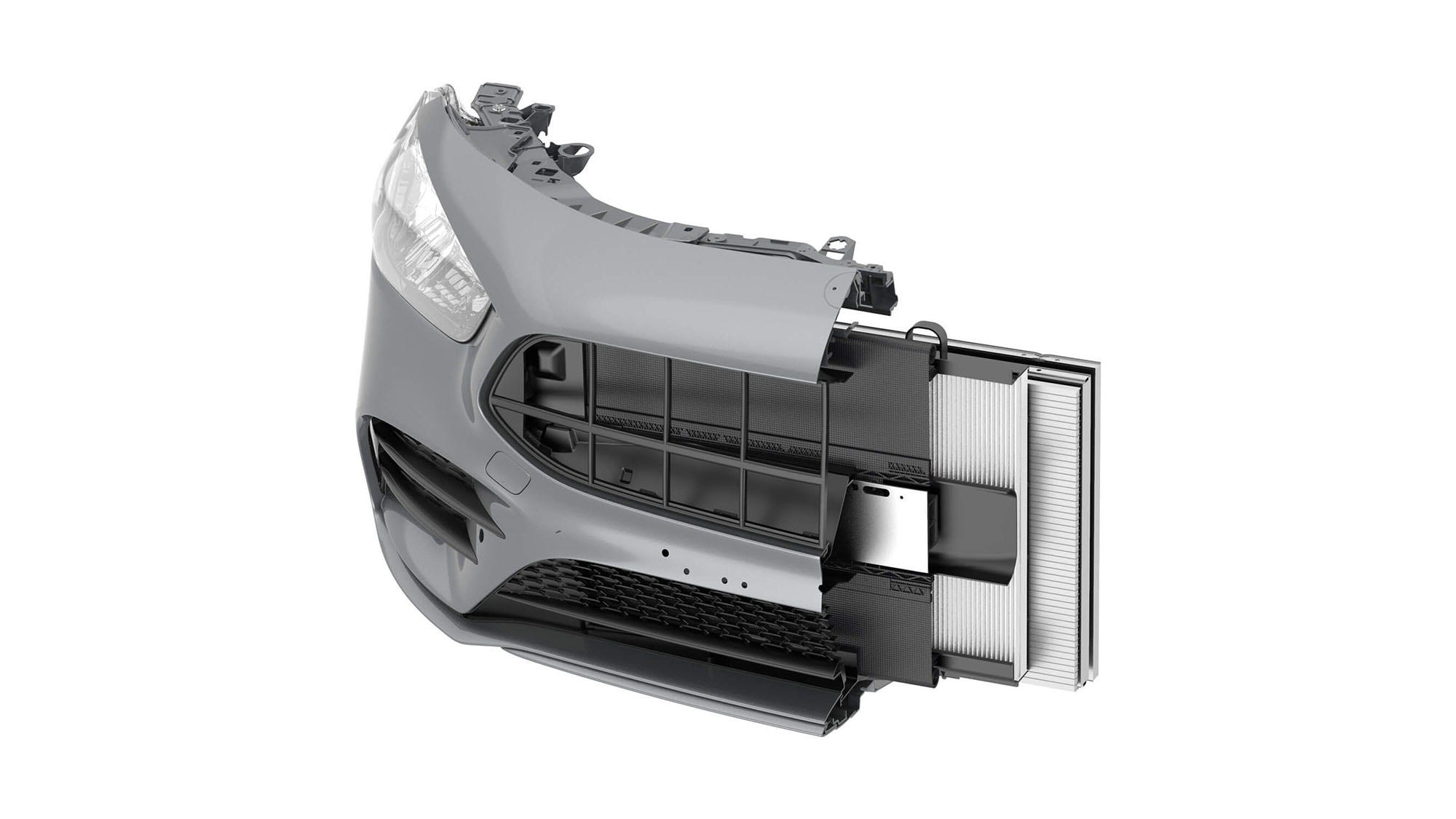 Integrierter Feinstaubpartikelfilter