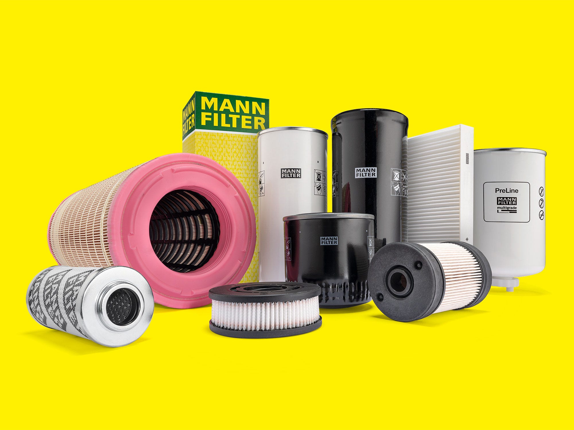 Den passenden MANN-FILTER für Teleskoplader