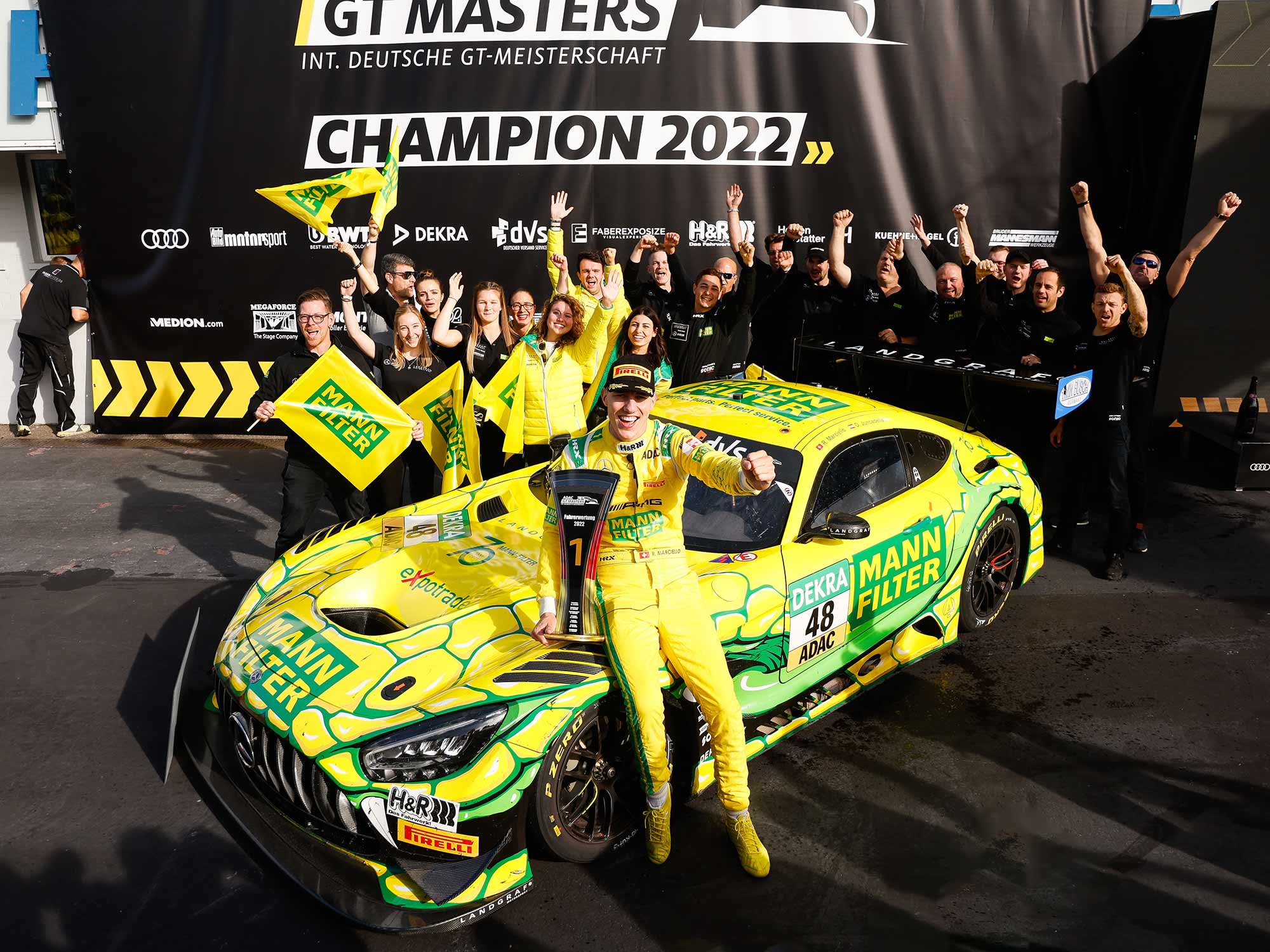 Der ADAC GT Masters Champion 2022: Raffaele Marciello