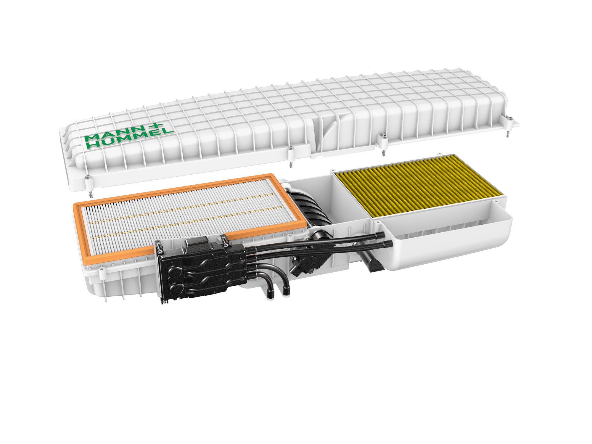 Smart cabin air filter system for clean air in the vehicle interior