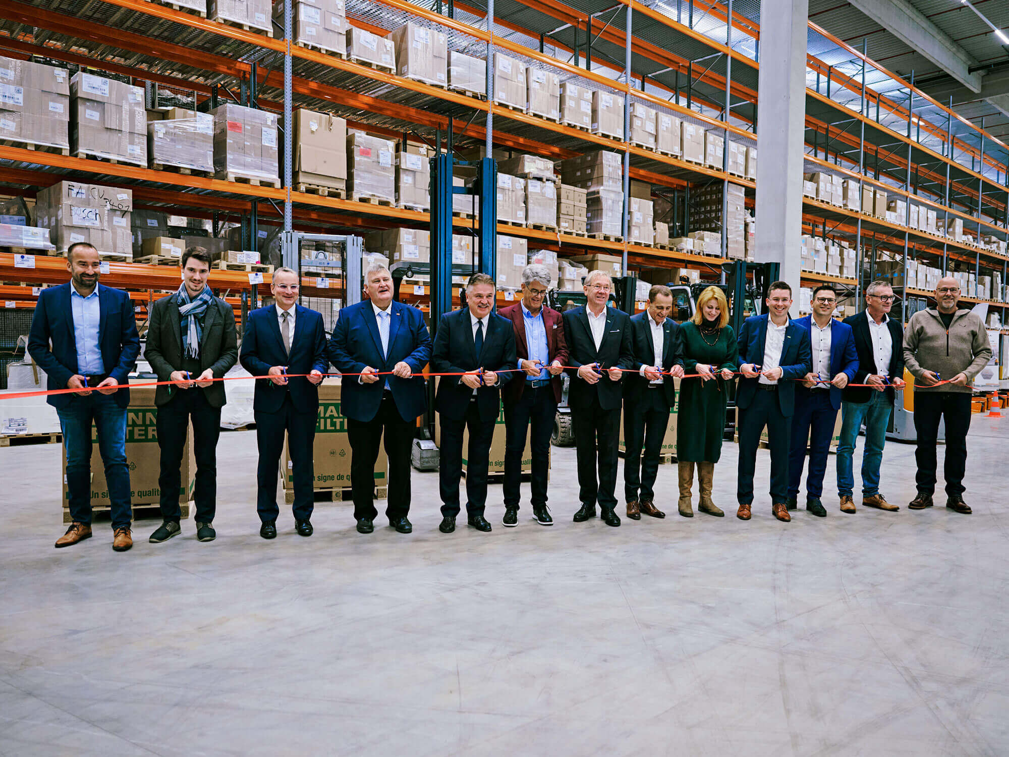 MANN+HUMMEL: Eröffnung Logistikzentrum Himmelkron