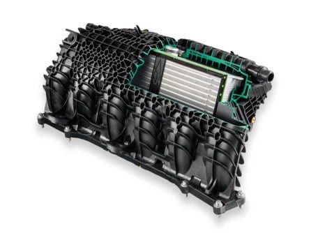 Automotive filter: efficient intake filter manifolds