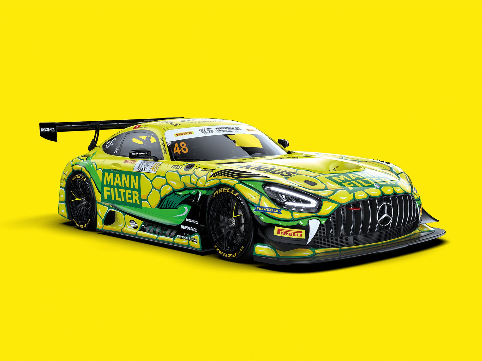 Die MANN-FILTER Mamba am Start beim legendären Macau-Grand-Prix