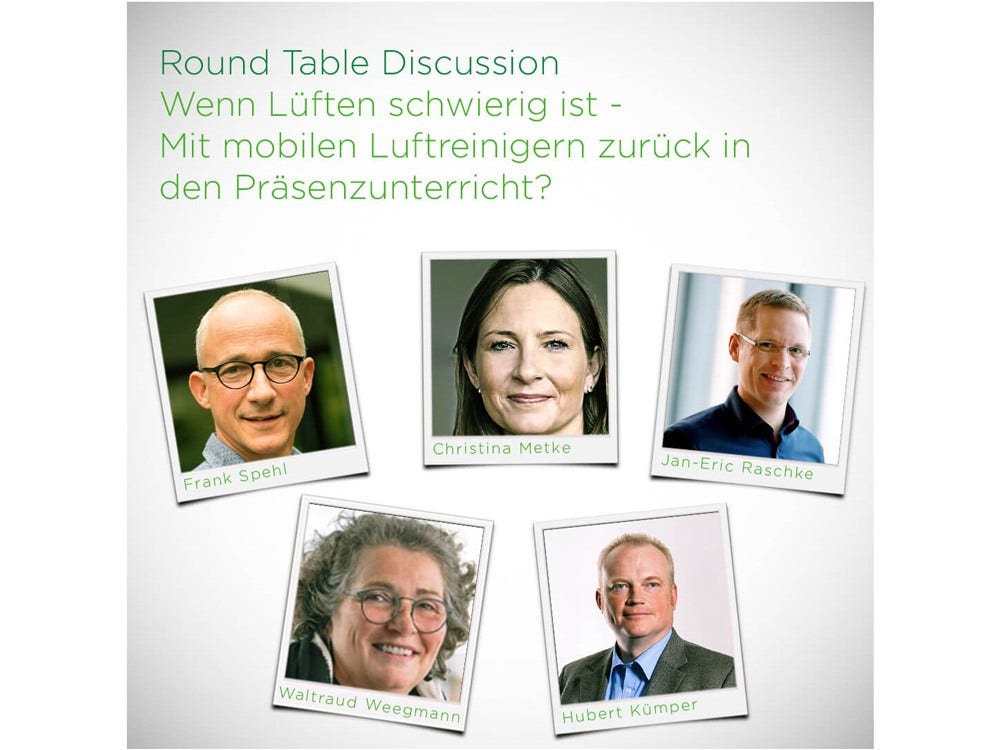 Die Experten der Diskussionsrunde