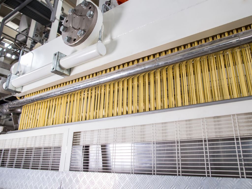 Luftfiltration – Pasta-Produktion