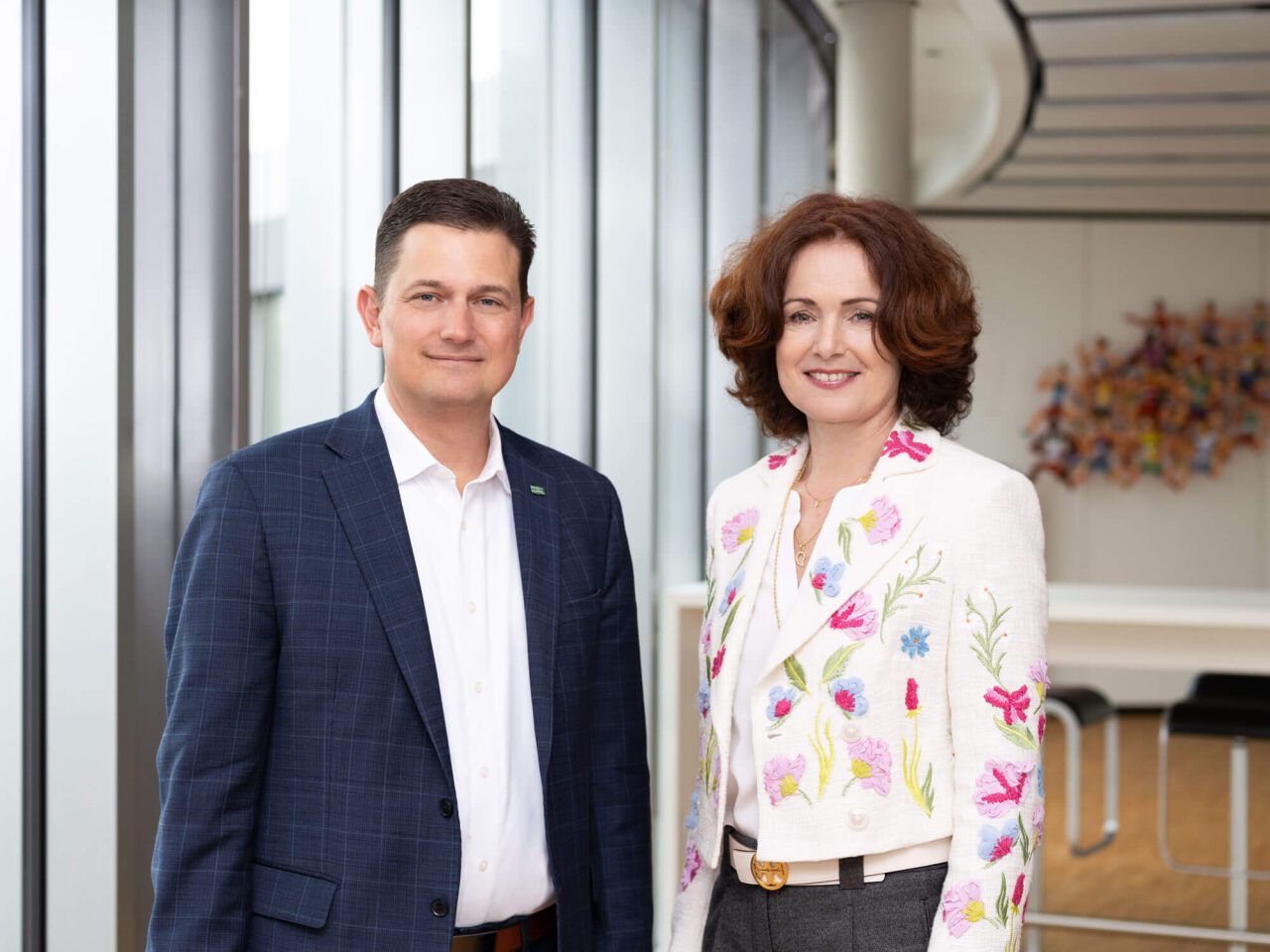 Kurk Wilks (CEO) & Emese Weissenbacher (EVP & CFO)