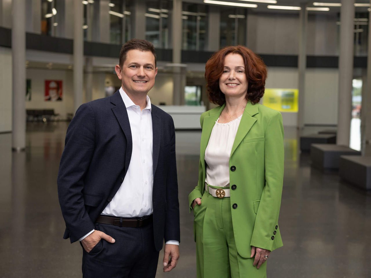 Kurk Wilks (CEO) & Emese Weissenbacher (EVP & CFO)