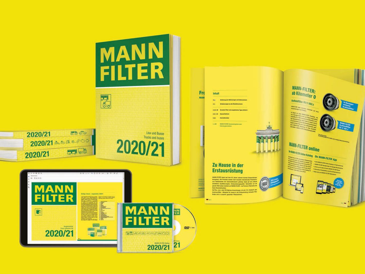 New MANN-FILTER Catalogs