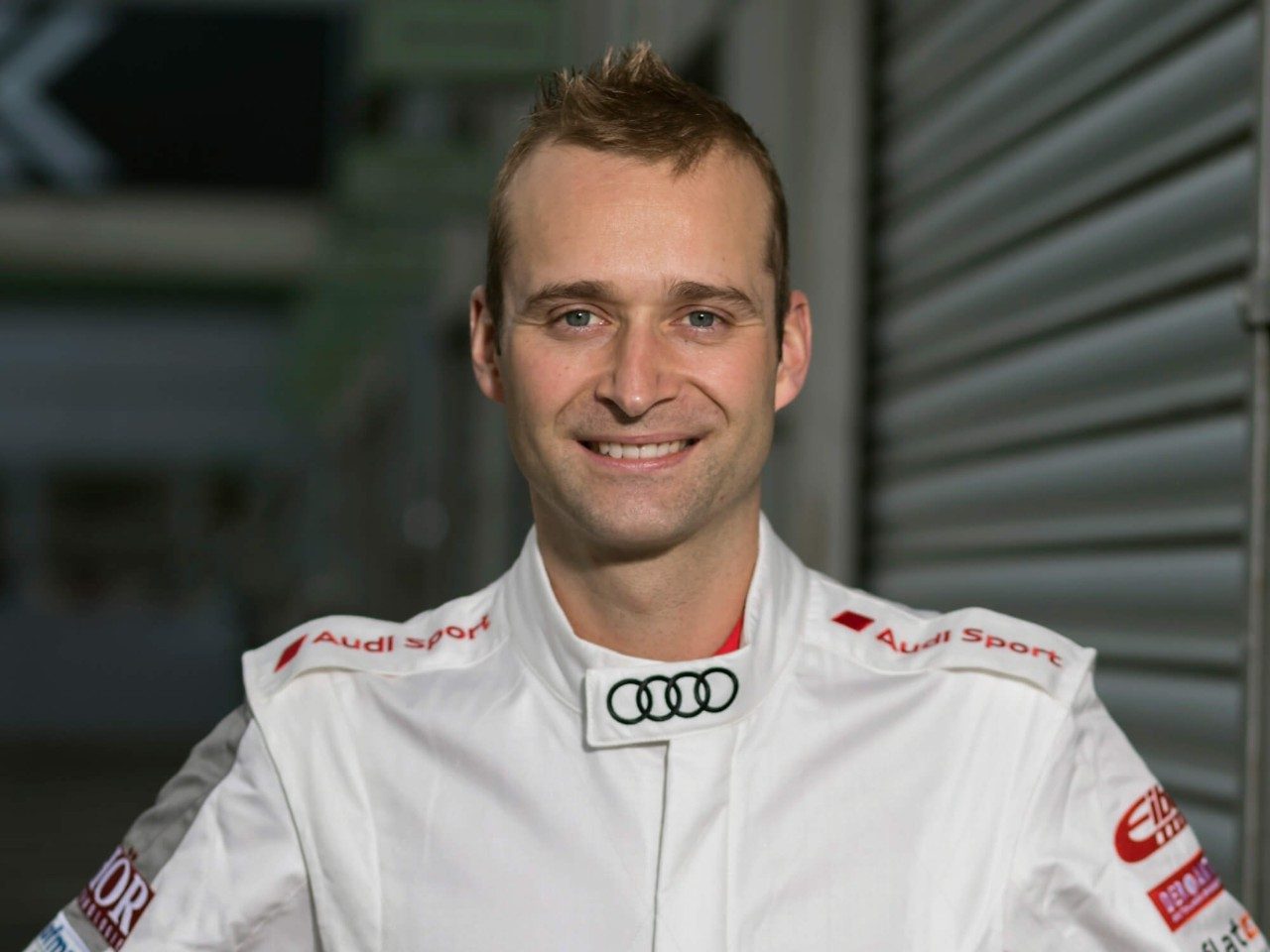 Der Audi Sport-Fahrer Christopher Haase