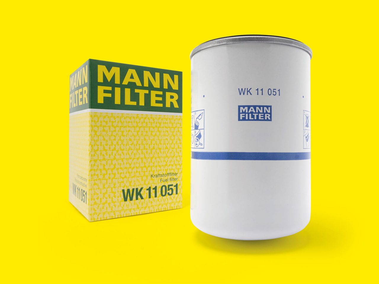 Finest filtration with MANN-FILTER fuel filter