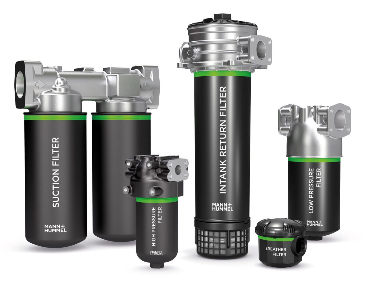 MANN+HUMMEL’s comprehensive hydraulic oil filter portfolio ensures constant oil cleanliness and thus longer component life