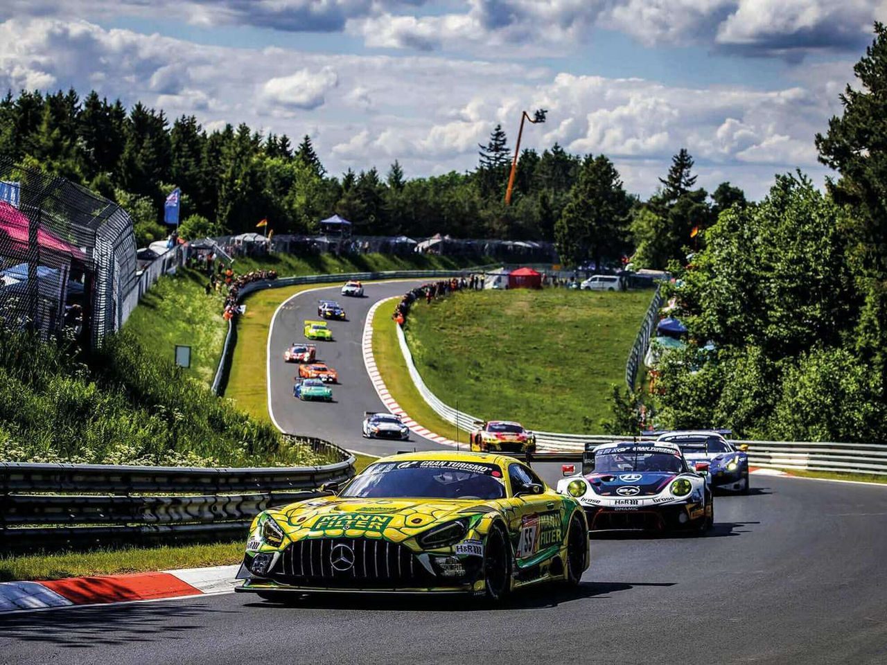 Die MANN-FILTER Mamba beim 24-Stunden Rennen Nürburgring
