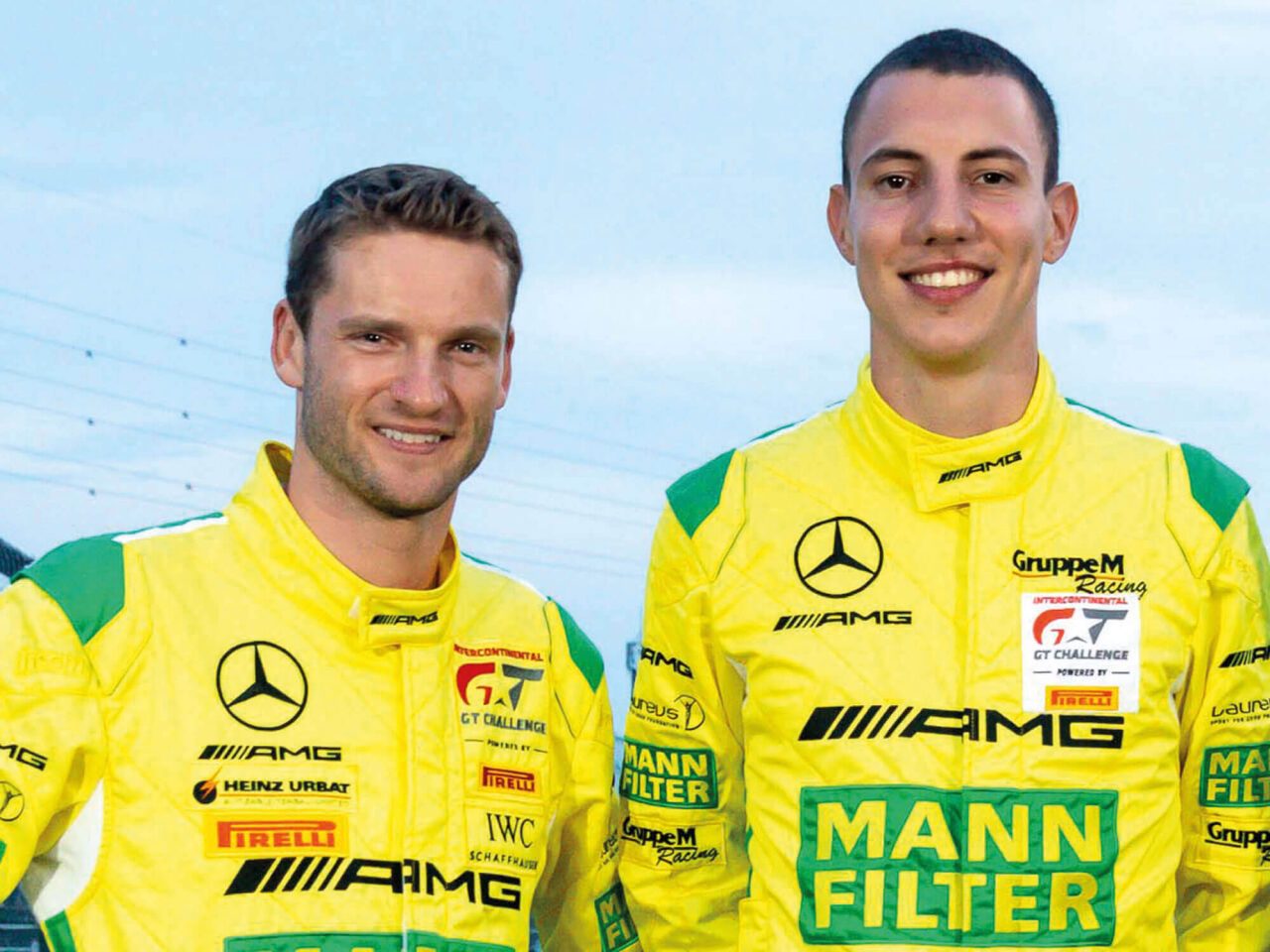 Mamba Fahrer Engel/Marciello (v.l.)