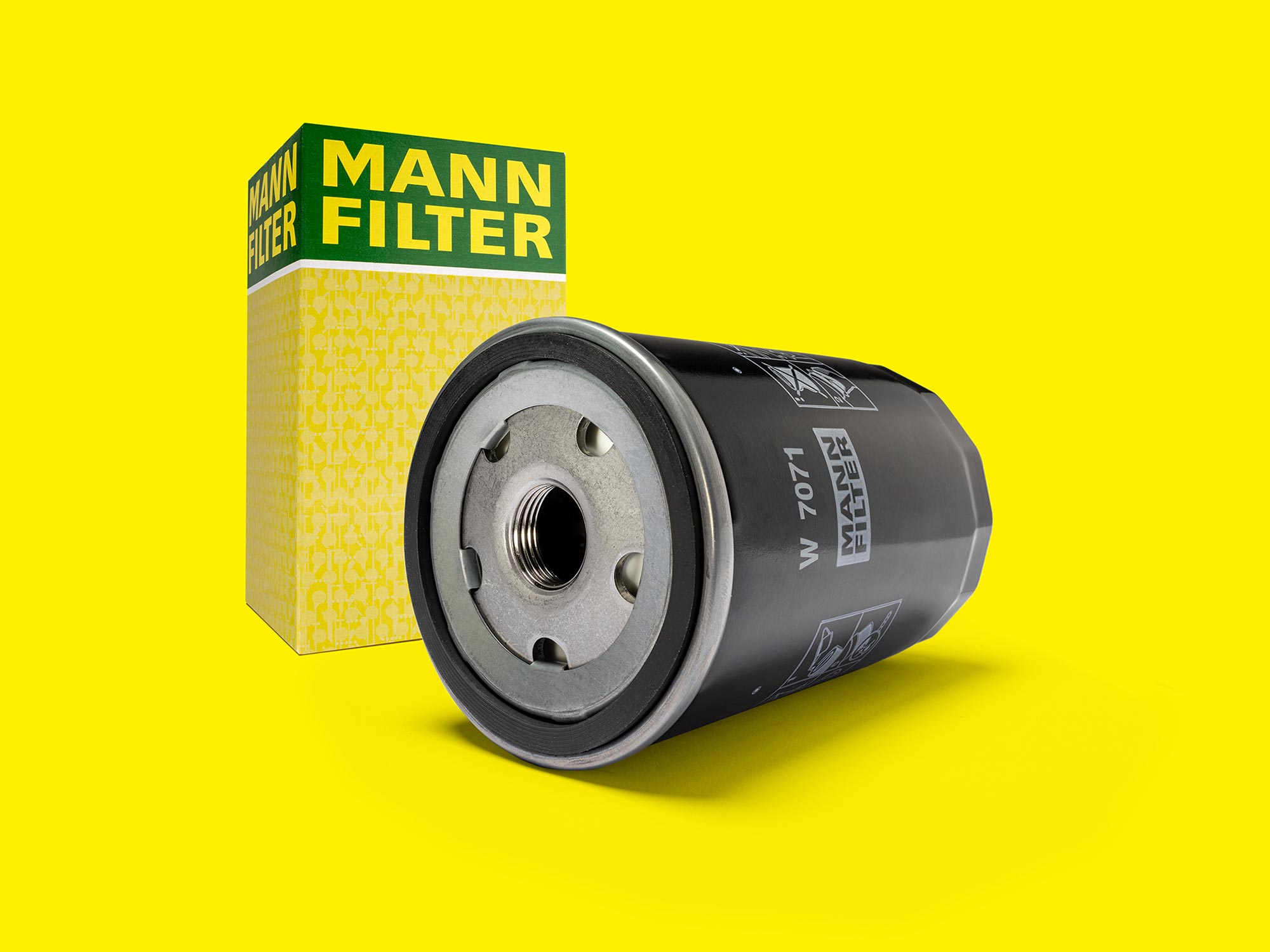 New MANNFILTER transmission oil filter for the eaxle