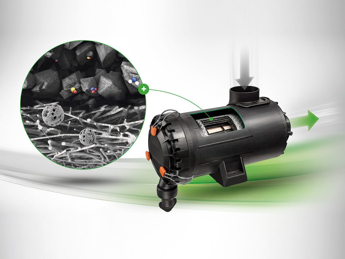 MANN+HUMMEL Kathodenluftfilter-System für Nutzfahrzeuge