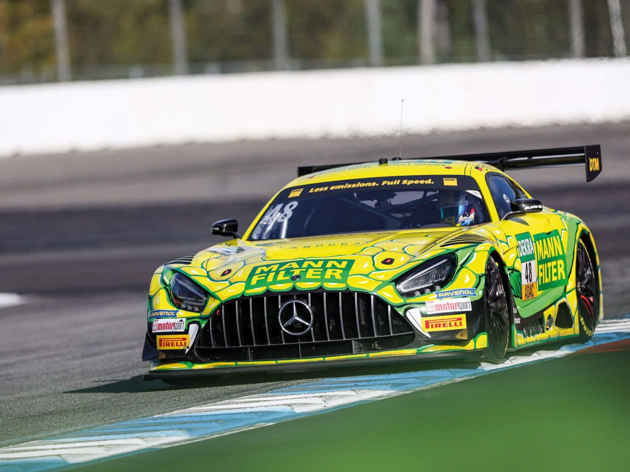 Die MANN-FILTER Mamba beim Saisonfinale in Hockenheim