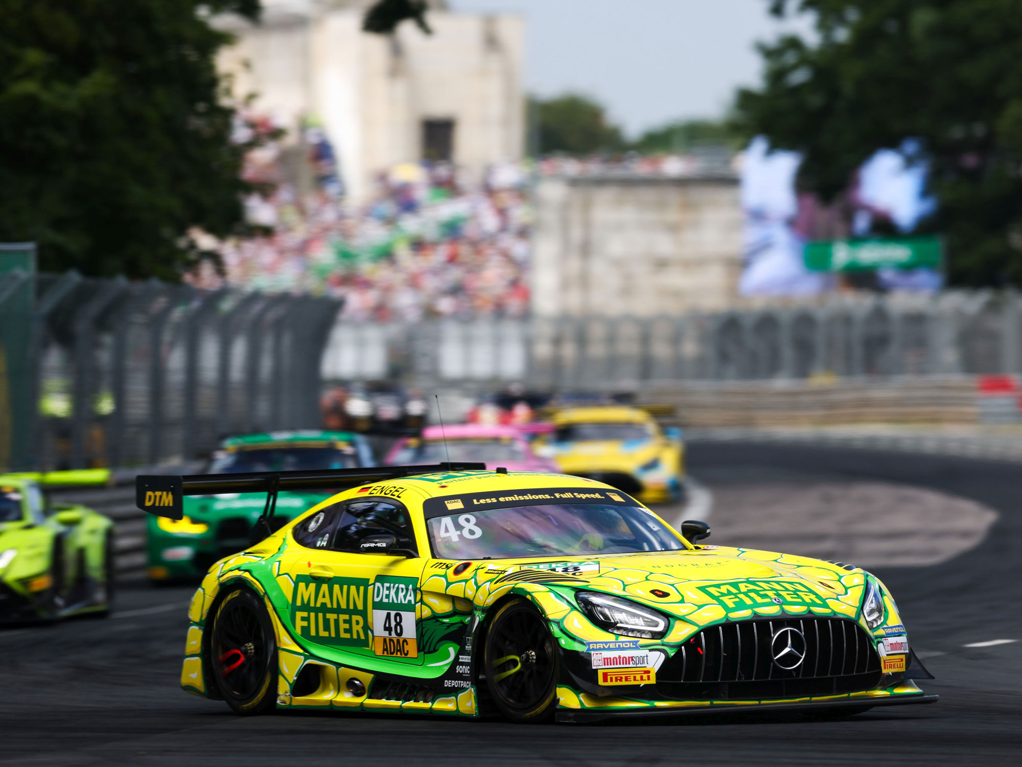 Two top ten finishes for the MANN-FILTER Mamba at Norisring