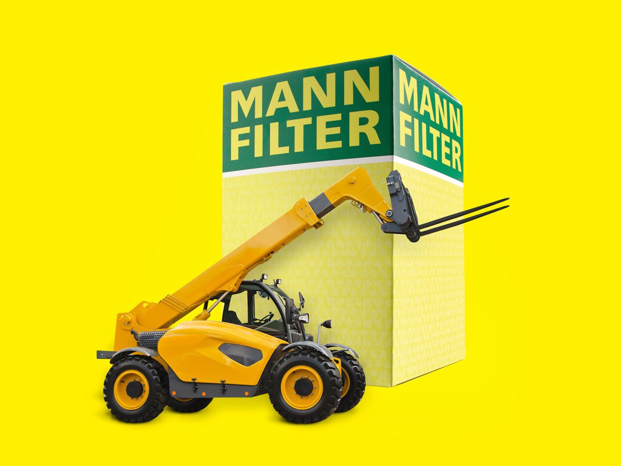 MANN-FILTER in Erstausrüstungsqualität für Teleskoplader