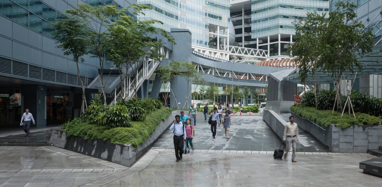 Impressive reception: the MANN+HUMMEL Internet of Things Lab is located right in the middle of the vibrant metropolis of Singapore.