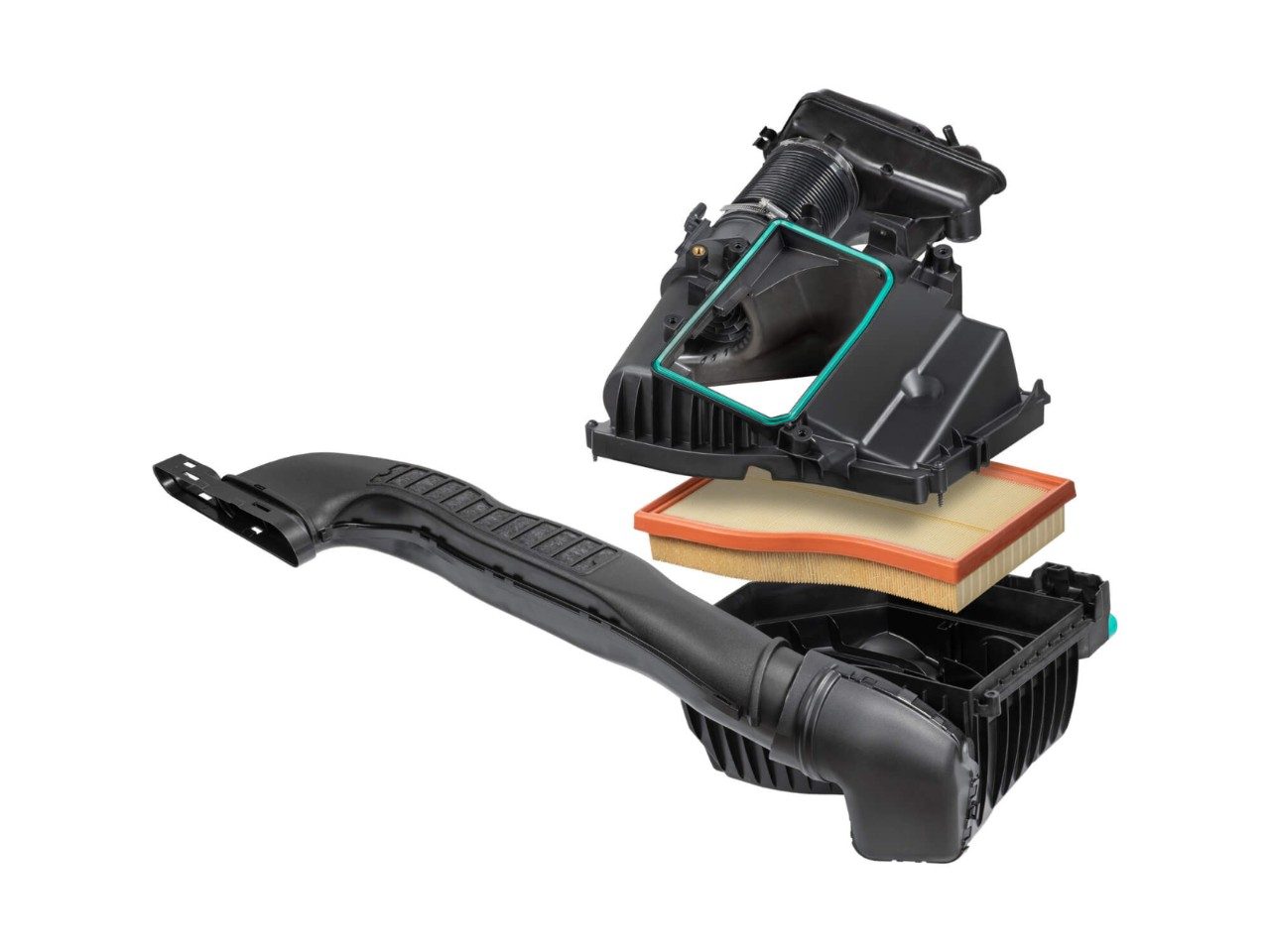 Engine air cleaner system for pkw