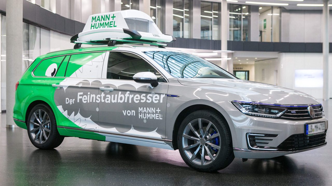 Emission free car driving with MANN+HUMMEL filters