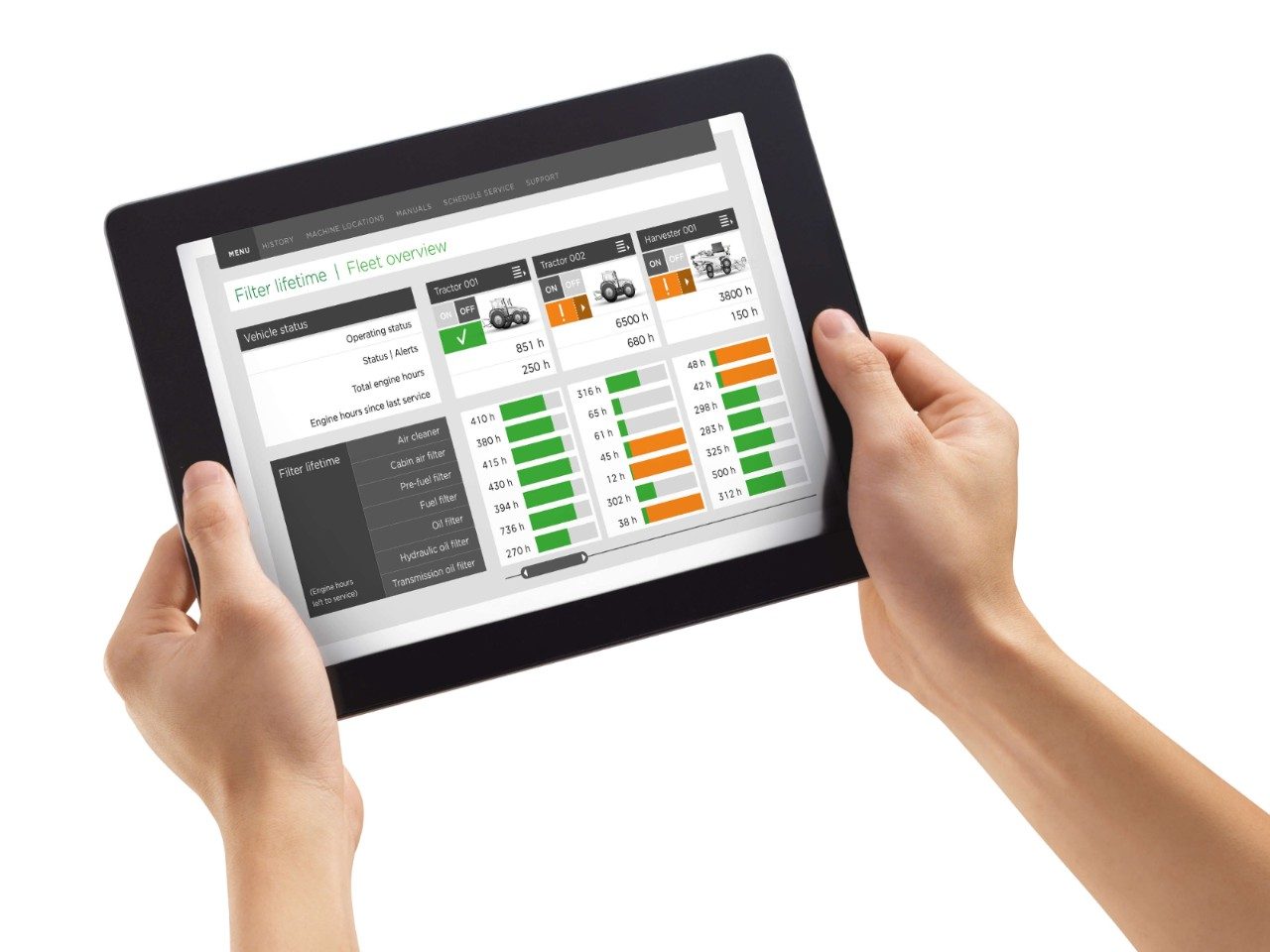 Soluciones informáticas de Mann+Hummel para el mantenimiento predictivo